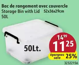 Sushi Shop Storage Bin with Lid offer
