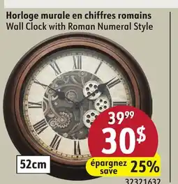 Sushi Shop Wall Clock with Roman Numeral Style offer
