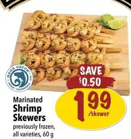 Farm Boy Marinated Shrimp Skewers offer