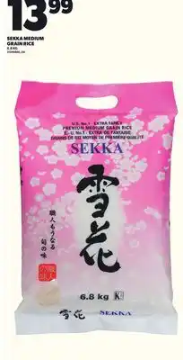 Loblaws SEKKA MEDIUM GRAIN RICE, 6.8 KG offer