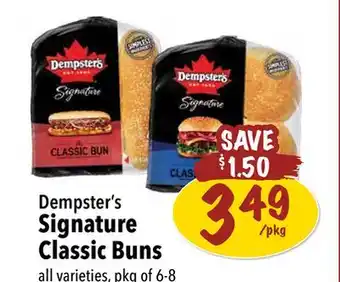 Farm Boy Dempster's Signature Classic Buns offer