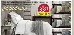 Sushi Shop 320 Thread Count - 3 Pc. Duvet Cover set offer