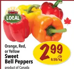 Farm Boy Orange, Red, or Yellow Sweet Bell Peppers offer
