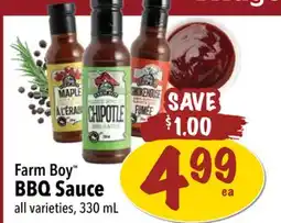 Farm Boy Farm Boy BBQ Sauce offer