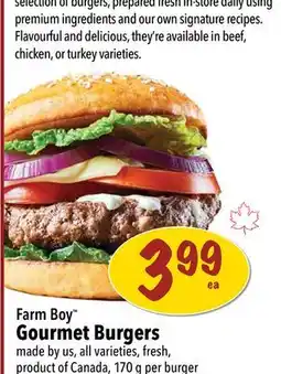 Farm Boy Farm Boy Gourmet Burgers offer