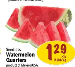 Farm Boy Seedless Watermelon Quarters offer