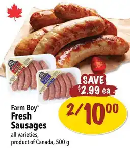 Farm Boy Farm Boy Fresh Sausages offer