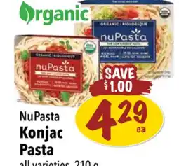 Farm Boy NuPasta Konjac Pasta offer
