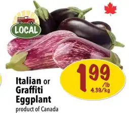 Farm Boy Italian or Graffiti Eggplant offer