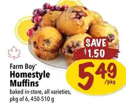 Farm Boy Farm Boy Homestyle Muffins offer