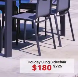 Dot Furniture Holiday Sling Sidechair offer