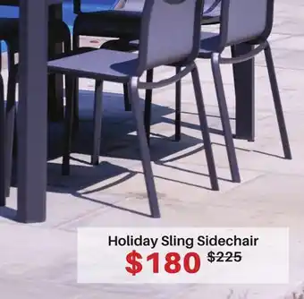 Dot Furniture Holiday Sling Sidechair offer