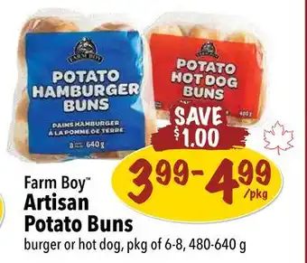 Farm Boy Farm Boy Artisan Potato Buns offer
