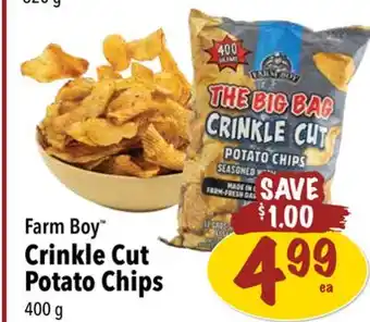 Farm Boy Farm Boy Crinkle Cut Potato Chips offer
