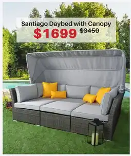 Dot Furniture Santiago Daybed with Canopy offer