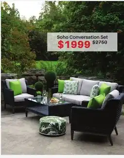 Dot Furniture Soho Conversation Set offer