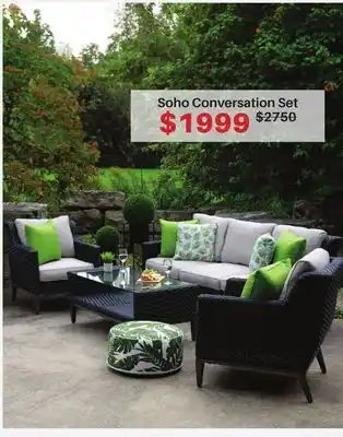Dot Furniture Soho Conversation Set offer