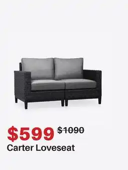 Dot Furniture Carter Loveseat offer