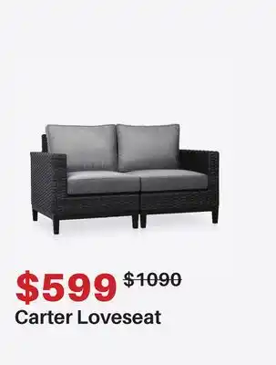 Dot Furniture Carter Loveseat offer