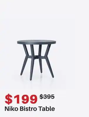 Dot Furniture Niko Bistro Table offer