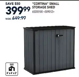 RONA CORTINA SMALL STORAGE SHED offer