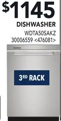 RONA WHIRLPOOL DISHWASHER offer