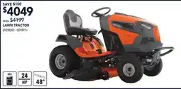 RONA HUSQVARNA LAWN TRACTOR offer
