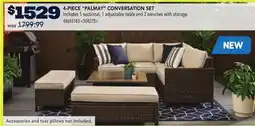 RONA 4-PIECE PALMAY CONVERSATION SET offer
