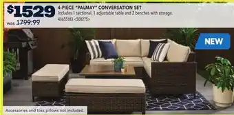 RONA 4-PIECE PALMAY CONVERSATION SET offer
