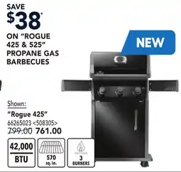 RONA ROGUE 425 & 525 PROPANE GAS BARBECUES offer