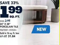 RONA 24 X 48 PORCELAIN TILE offer
