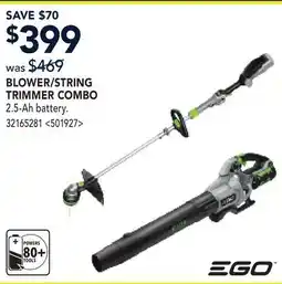 RONA BLOWER/STRING TRIMMER COMBO offer