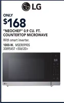 RONA NEOCHEF 0.9 CU. FT. COUNTERTOP MICROWAVE 1000-W offer