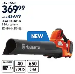 RONA HUSQVARNA LEAF BLOWER offer