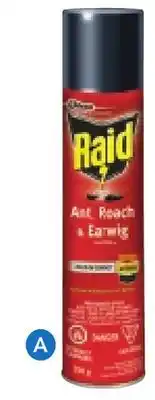 RONA RAID INSECTICIDES FOR ANTS, COCKROACHES AND EARWIGS offer