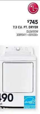 RONA 7.3 CU. FT. DRYER offer