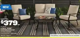 RONA 4-PIECE ROME CONVERSATION SET offer