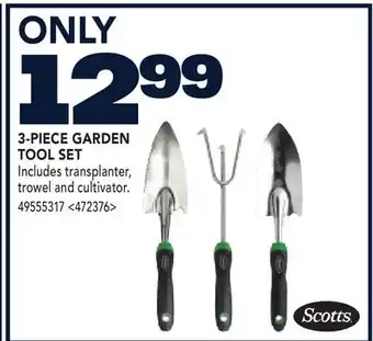 RONA 3-PIECE GARDEN TOOL SET offer