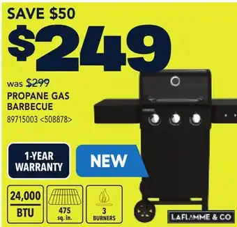 RONA PROPANE GAS BARBECUE offer