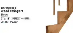 RONA Wood Stringers 2 x 12 offer