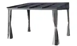 RONA 10' X 12' LEANER GAZEBO WITH POLYCARBONATE SLIDING ROOF offer