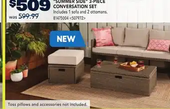 RONA SUMMER SIDE 3-PIECE CONVERSATION SET offer