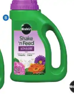 RONA MIRACLE-GRO Shake 'n Feed plant fertilizer Ultra bloom offer