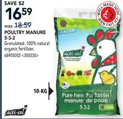 RONA POULTRY MANURE 5-3-2 offer