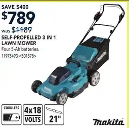 RONA SELF-PROPELLED 3 IN 1 LAWN MOWER offer