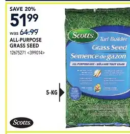 RONA SCOTTS ALL-PURPOSE GRASS SEED offer