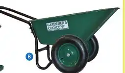 RONA GARDEN WHEELBARROWS B cu. ft. tray. 2 wheels offer
