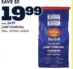 RONA LUMP CHARCOAL offer