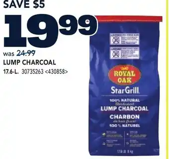 RONA LUMP CHARCOAL offer