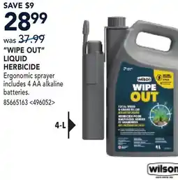 RONA WIPE OUT LIQUID HERBICIDE offer